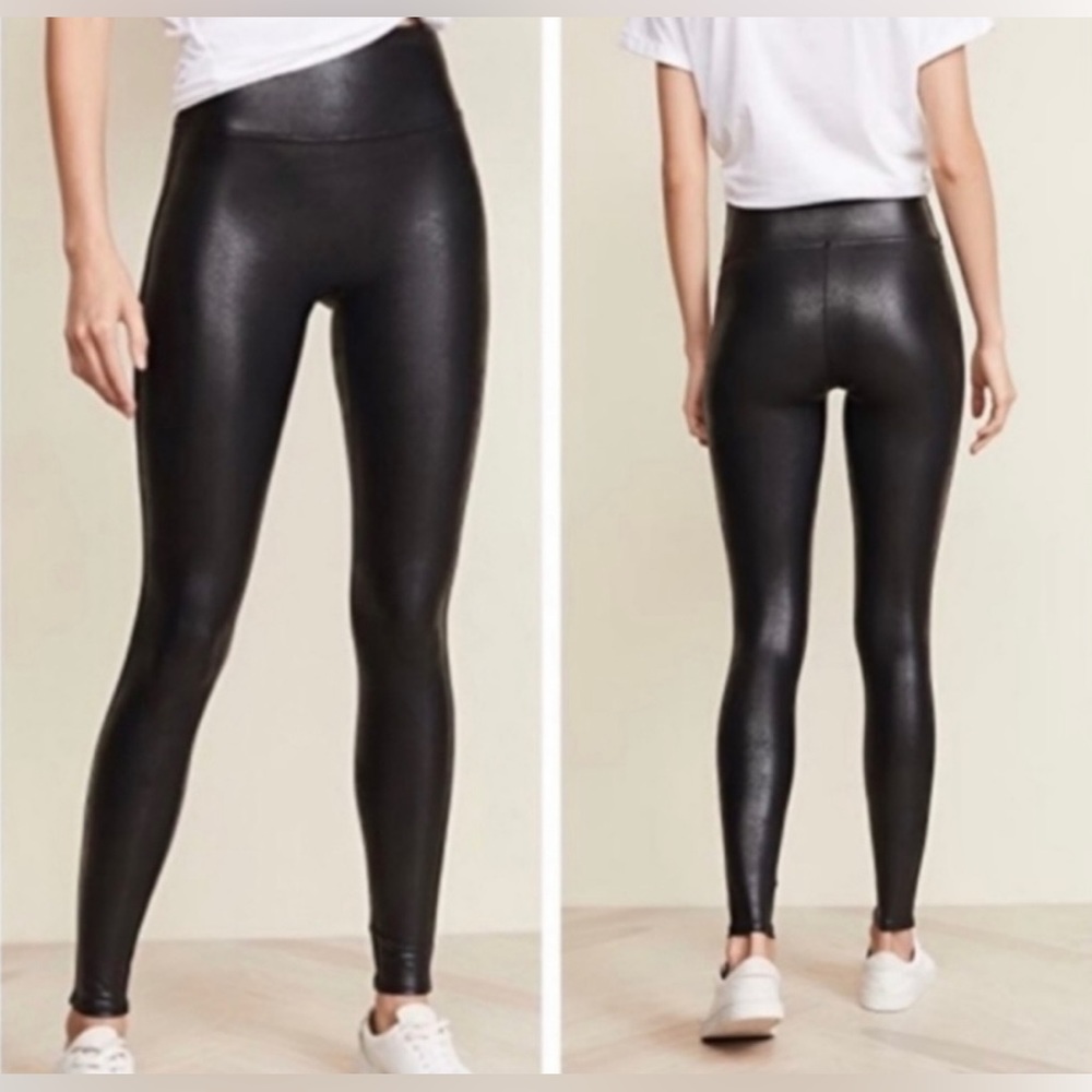 SPANX Faux Leather Leggings
